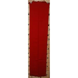 Basic Cuddly Red Chenille 64" Scarf